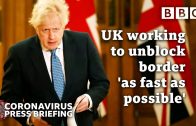 Boris-Johnson-briefing-after-over-40-countries-ban-UK-arrivals-Covid-BBC-News-live-BBC